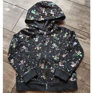 Disney Minnie Mouse Hoodie w/ Rainbow Holographic Character Print Size 4T